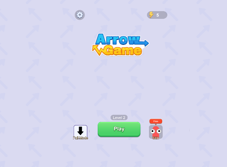 Arrow Game directional maze puzzle cover